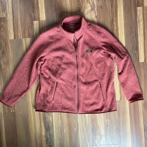 LL Bean Women's Sweater Fleece Full-Zip Jacket | women’s size 3x